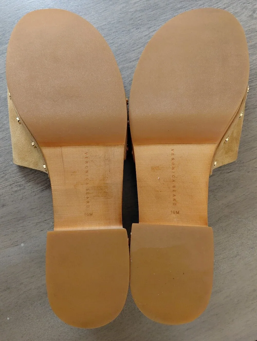 Veronica Beard Sz. 10 Desert Hannalee Suede Platform Sandals